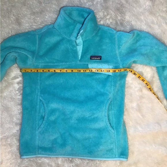 Patagonia teal pullover fleece jacket size small - Picture 10 of 11